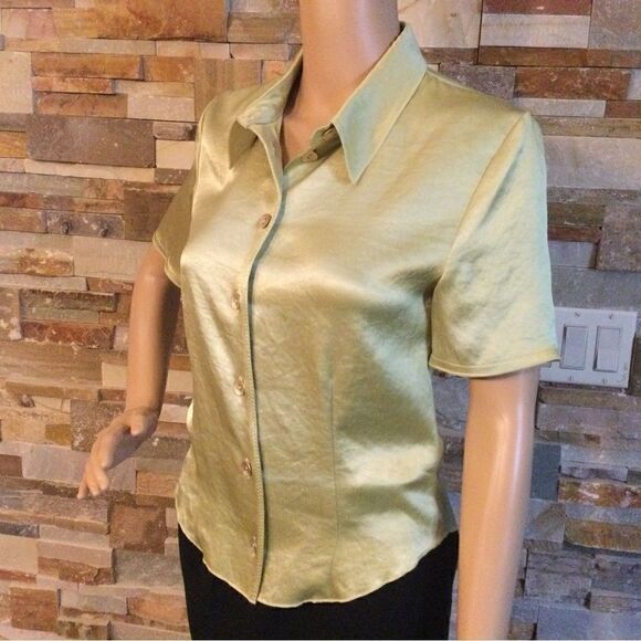 NANUSHKA Green Button Down Shirts - Picture 2 of 7